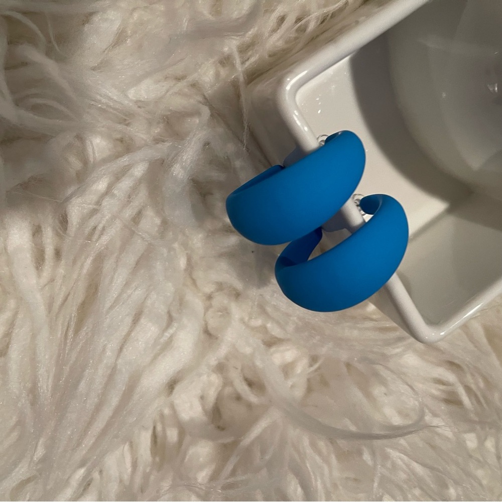 Blue Earrings - Picture 6 of 8